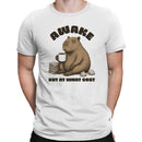Awake But At What Cost Capybara Coffee Men's T-shirt
