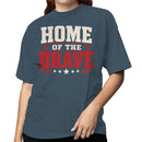 Home of the Brave Patriotic Women's T-shirt