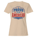 Proud To Be American Patriotic Women's T-shirt