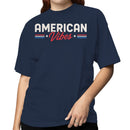 American Vibes Patriotic Stars Women's T-shirt