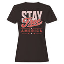 Stay Free America Patriotic Women's T-shirt