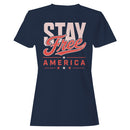Stay Free America Patriotic Women's T-shirt