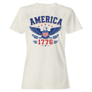 America 1776 Eagle Patriotic Women's T-shirt