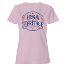 USA Heritage Built on Freedom Women's T-shirt