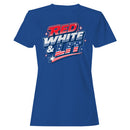 Women's Patriotic Stars Theme T-shirt