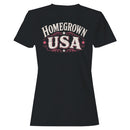 Homegrown USA Patriotic Women's T-shirt