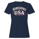 Homegrown USA Patriotic Women's T-shirt