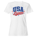 USA League Vintage Sports Women's T-shirt
