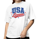 USA League Vintage Sports Women's T-shirt