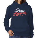 Women's Hoodie - Pure American Retro Patriotic