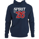 Spirit of '26 Women's Hoodie - Retro Typography