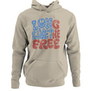 Long Live The Free Retro Star Smiley Women's Hoodie