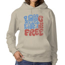Long Live The Free Retro Star Smiley Women's Hoodie