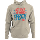 Fly Free Retro Flower Women's Hoodie