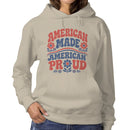 American Made Retro Flowers Women's Hoodie