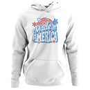 Made in America Retro Peace Sign Hoodie
