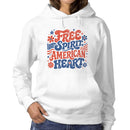 Women's Retro USA Free Spirit Hoodie