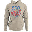 Vintage Patriotic Lettering Women's Hoodie