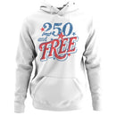 Vintage Patriotic Lettering Women's Hoodie