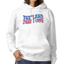 Retro Flowers Women's Hoodie - The Land That I Love