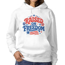 Raised On Freedom Vintage Quote Women's Hoodie
