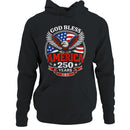 God Bless America Eagle Patriotic Men's Hoodie