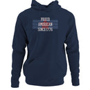 Proud American Since 1776 Men's Hoodie