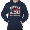 America 250 Big Freedom Energy Men's Hoodie