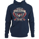 Born of Freedom 1776 Patriotic Eagle Men's Hoodie