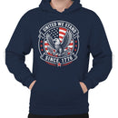 Men's Hoodie United We Stand Eagle Emblem 1776