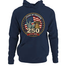 250 Years of Freedom USA Liberty Men's Hoodie
