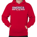 America Home of the Brave Since 1776 Men's Hoodie