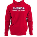 America Home of the Brave Since 1776 Men's Hoodie
