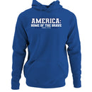 America Home of the Brave Since 1776 Men's Hoodie