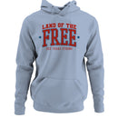 USA Men's Hoodie - Land of the Free 250 Years Strong