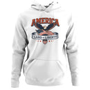 Men's Hoodie - America Land of Liberty Bald Eagle Flag