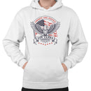 Liberty and Justice Eagle Emblem Men's Hoodie