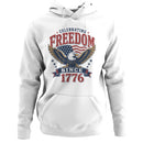 Men's Hoodie - Celebrating Freedom Since 1776 Eagle USA