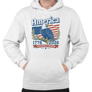 America 1776 2026 Freedom Men's Hoodie