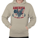 America 250 Years Patriotic Eagle Men's Hoodie