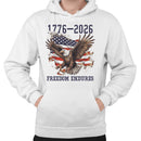 1776-2026 Freedom Endures Eagle Men's Hoodie