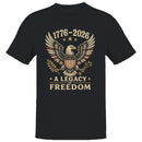 1776-2026 Freedom Eagle Men's T-shirt