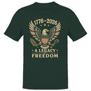 1776-2026 Freedom Eagle Men's T-shirt