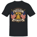 Built on Freedom Liberty Bell Men's T-shirt