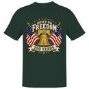Built on Freedom Liberty Bell Men's T-shirt