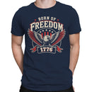 Born of Freedom 1776 Patriotic Eagle Men's T-shirt