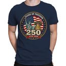 250 Years of Freedom USA Liberty Men's T-shirt
