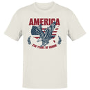 America 250 Years Honor Patriotic Eagle Men's T-shirt