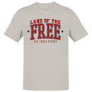 USA Men's T-shirt - Land of the Free 250 Years Strong