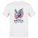 Made In America Eagle Flag Men's T-shirt